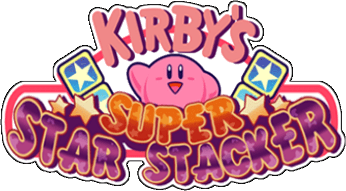Kirby no Kira Kira Kids logo for Super Famicom